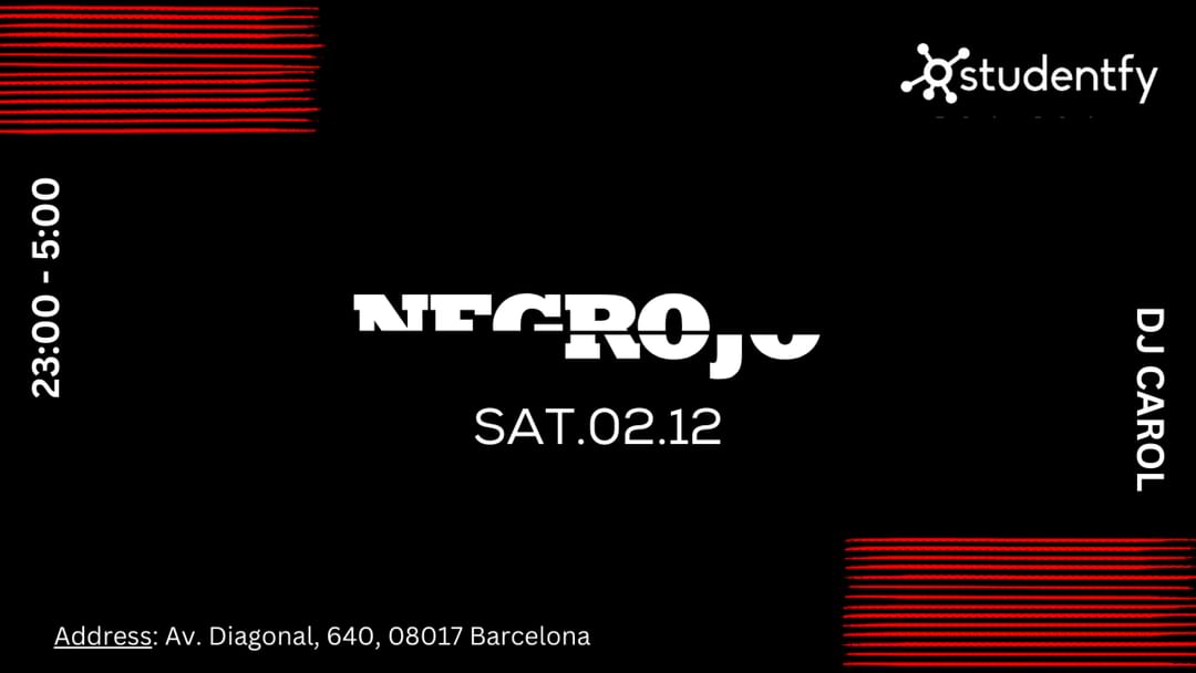Copertina evento Negro y Rojo - Opening Party ?