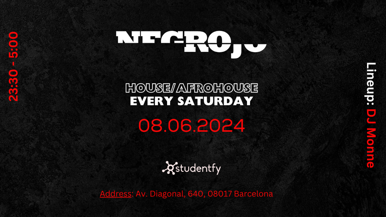 Negro y Rojo - Saturday image