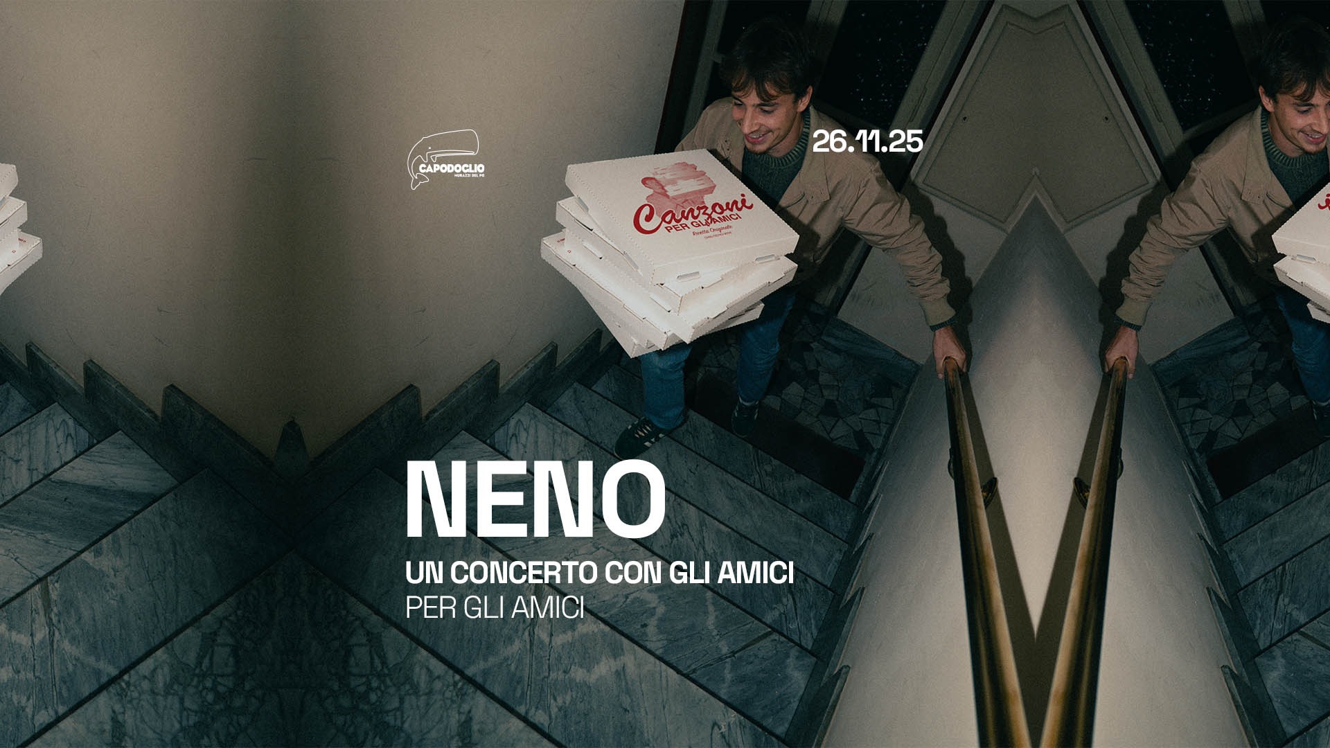 NENO presenta CANZONI PER GLI AMICI ✷ Capodoglio