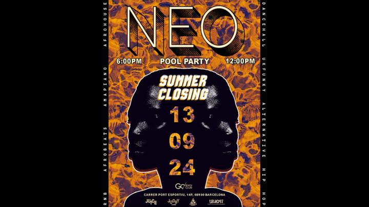 Cover for event: NEO POOL PARTY | 18:00h - 00:00h 