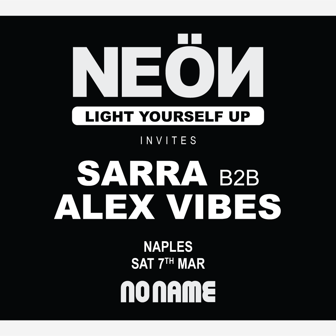 NEÖN invites SARRA B2B ALEX VIBES image
