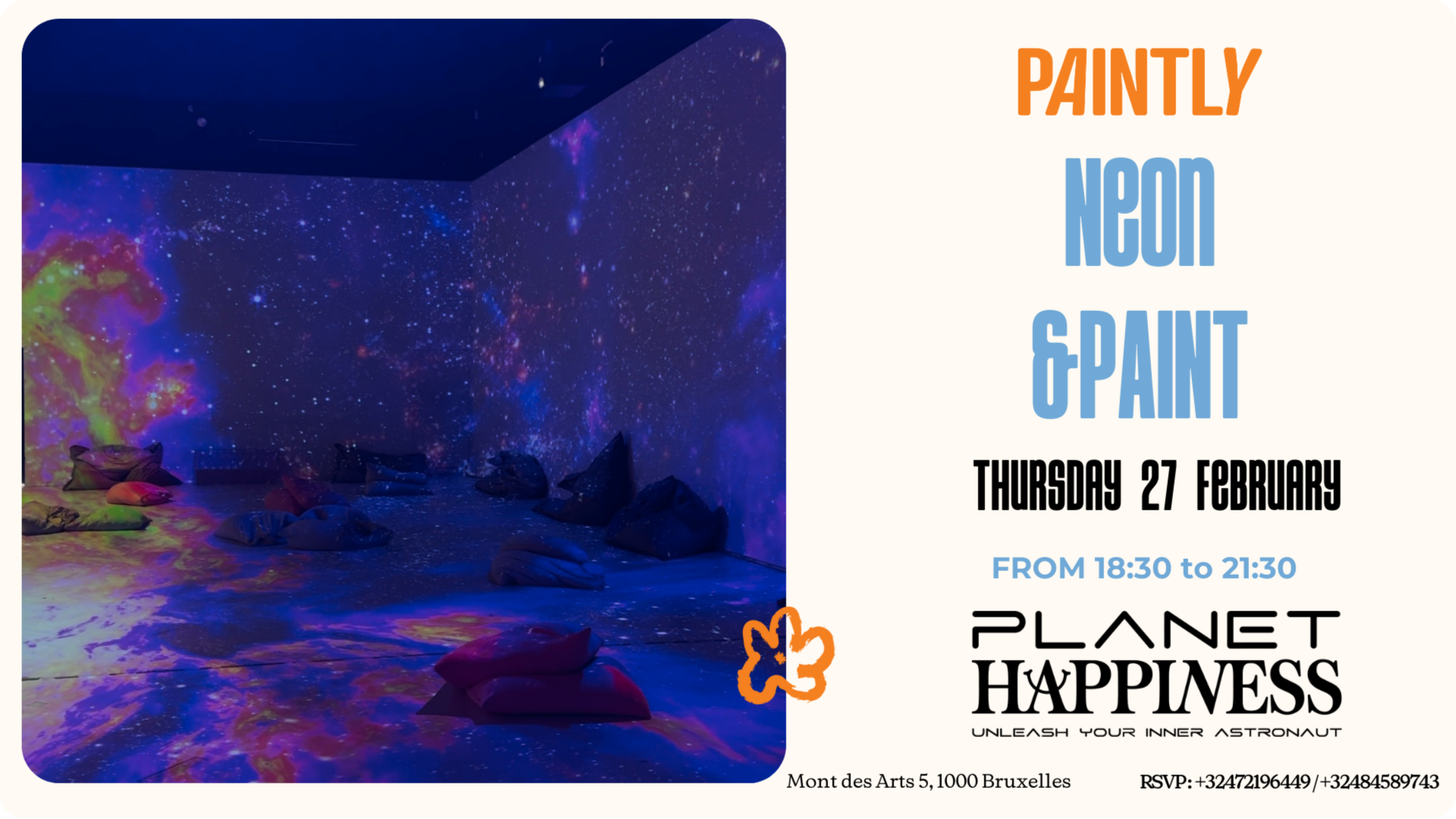 Brussels - Neon & Paint ( Immersive Experience )  image