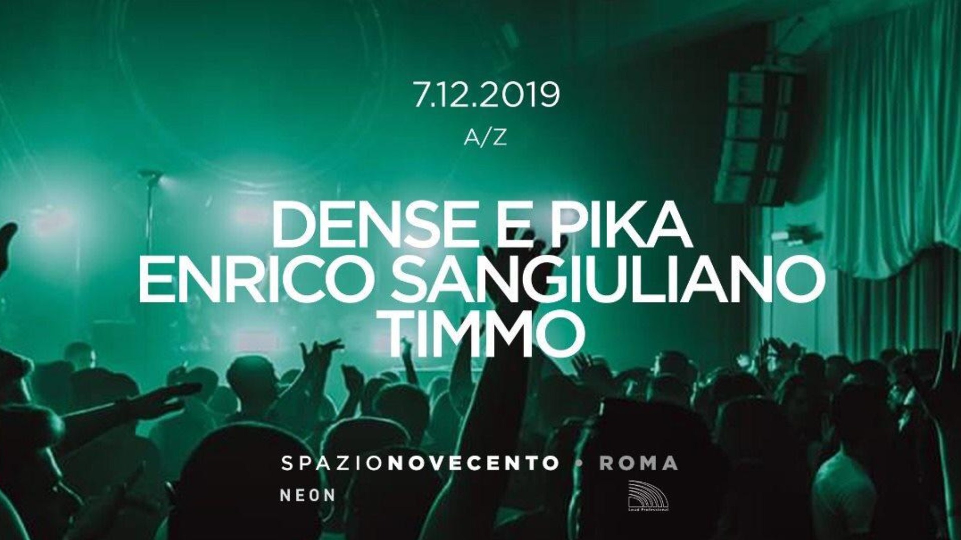 Neon presents Enrico Sangiuliano, Dense&Pika, Timmo at Spazio900 image
