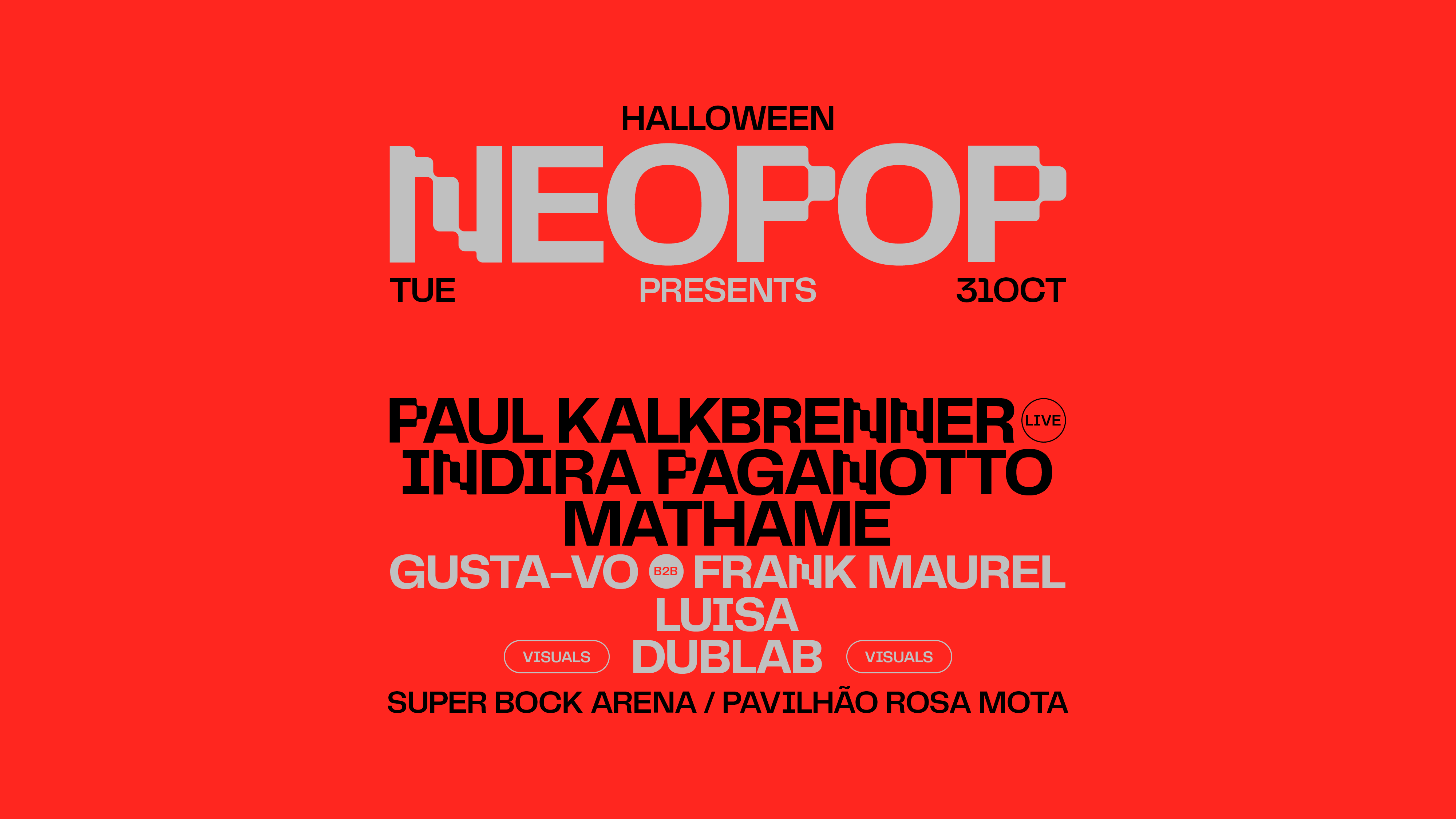 NEOPOP Presents Halloween image