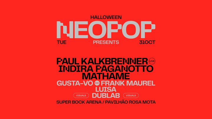 Cover for event: NEOPOP Presents Halloween