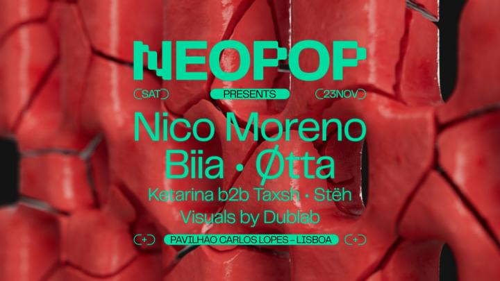 Cover for event: NEOPOP Presents Nico Moreno