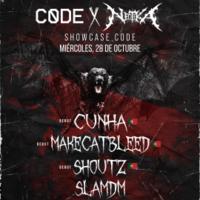 Cartel de Neotika x C0DE en Goya Social Club
