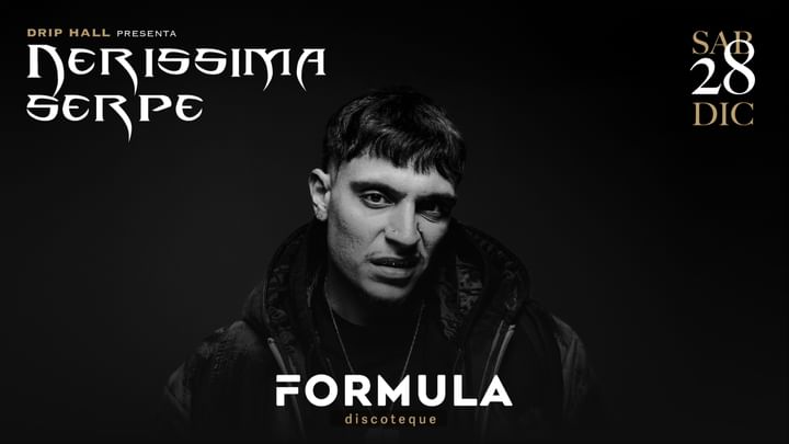 Cover for event: NERISSIMA SERPE at Formula | Sabato 28 Dicembre