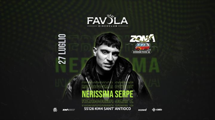 Cover for event: NERISSIMA SERPE @FAVOLA 