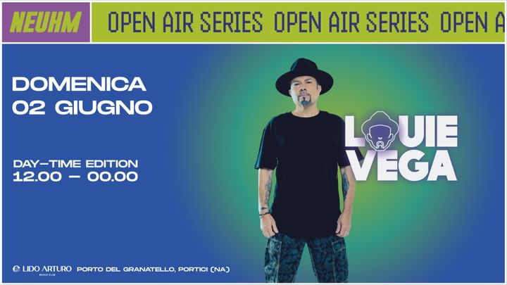 Cover for event: NEUHM Day Time Edition • Louie Vega