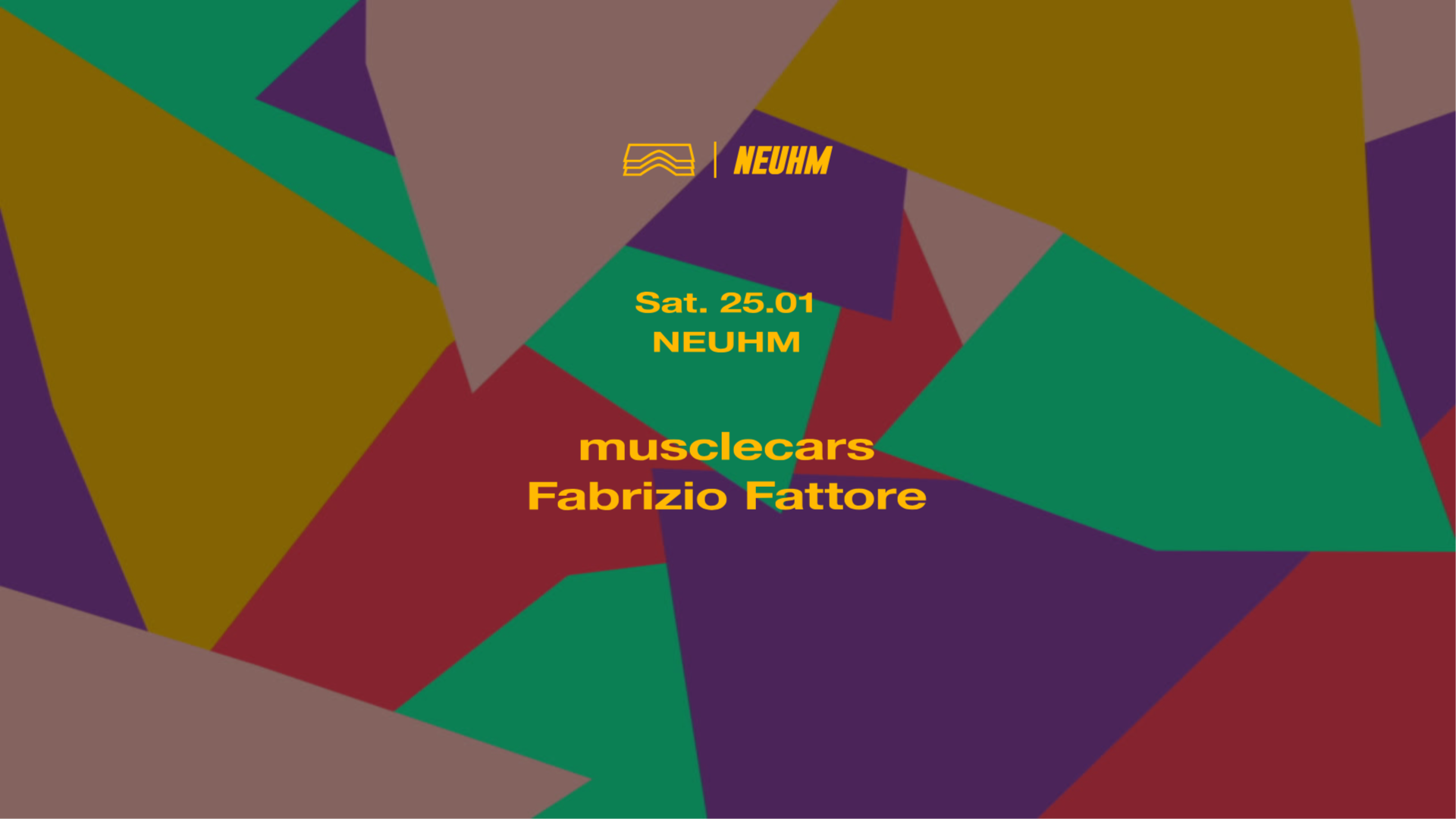 NEUHM  • Musclecars + Fabrizio Fattore