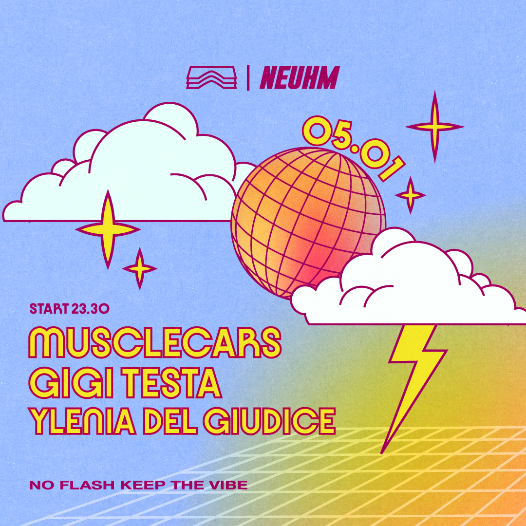 NEUHM • MUSCLECARS + Gigi Testa, Ylenia Del Giudice image