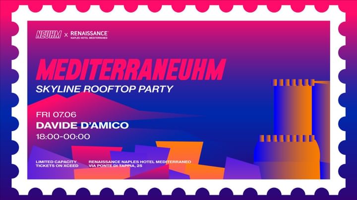 Cover for event: NEUHM Skyline Rooftop Party • Davide D'Amico
