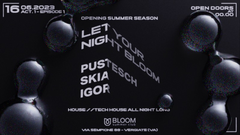 New Opening // Bloom Summer Club  image
