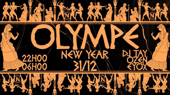 Cover for event: NEW YEAR 2024 - OLYMPE - MARDI 31 DÉCEMBRE