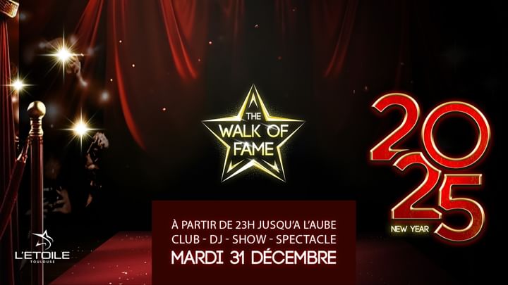 Cover for event: NEW YEAR 2025 - The Walk Of Fame