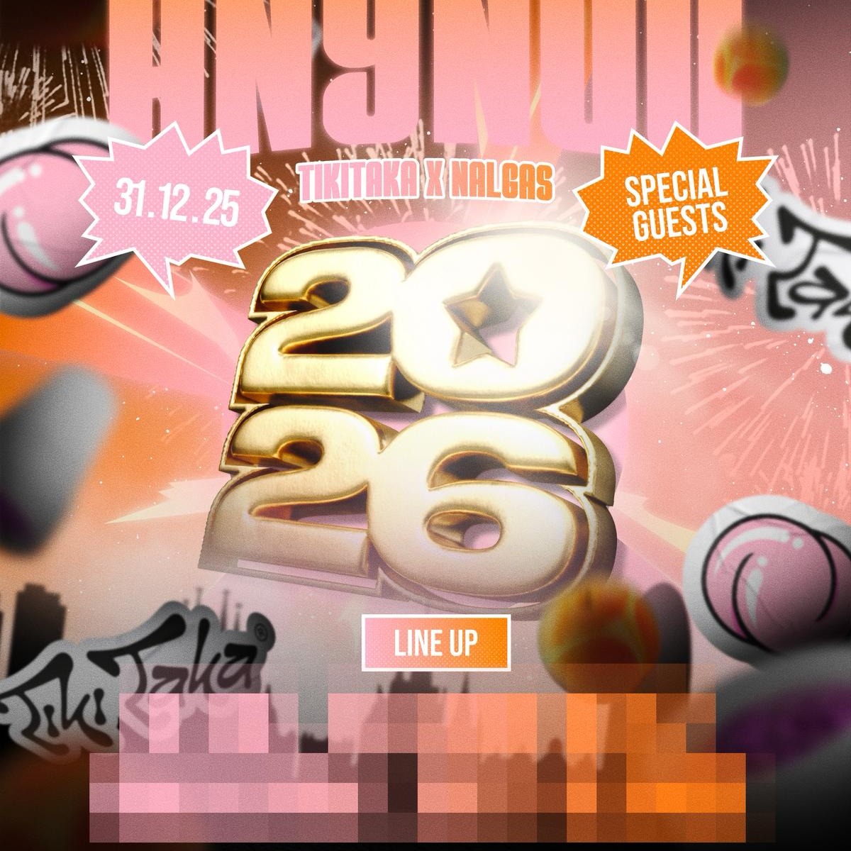 NEW YEAR-FIN DE AÑO -CAP DÁNY / ANYNOW- TIKITAKA X NALGAS  image