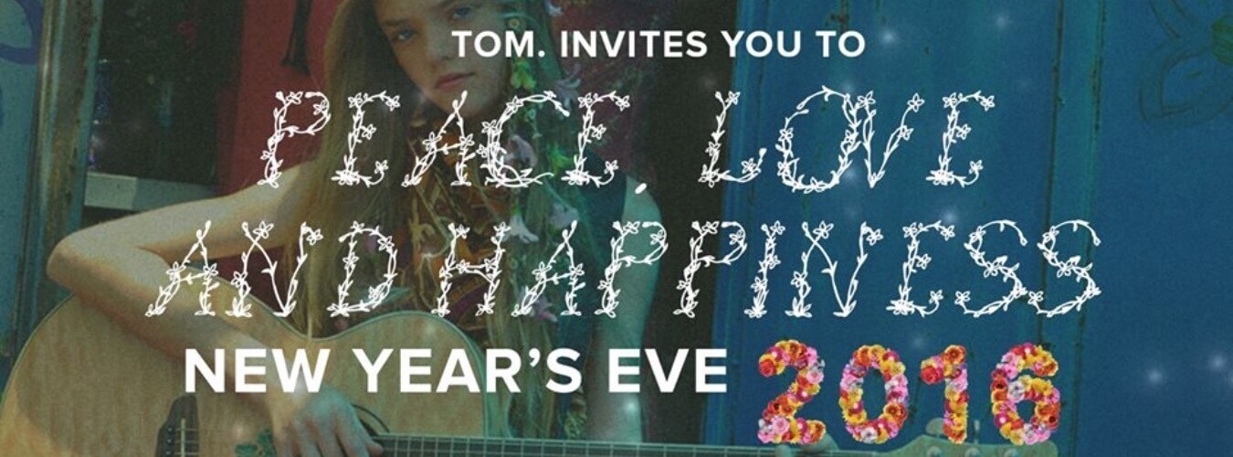 New Year's Eve 2016 - Peace Love Happiness image