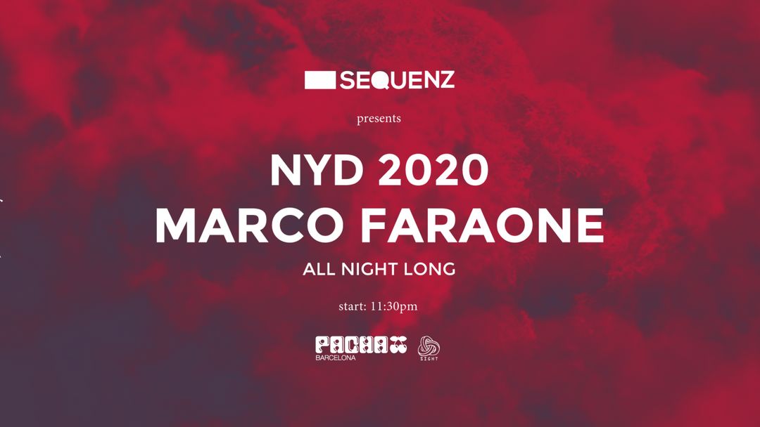 Capa do evento New Year's Day - Marco Faraone (all night long)