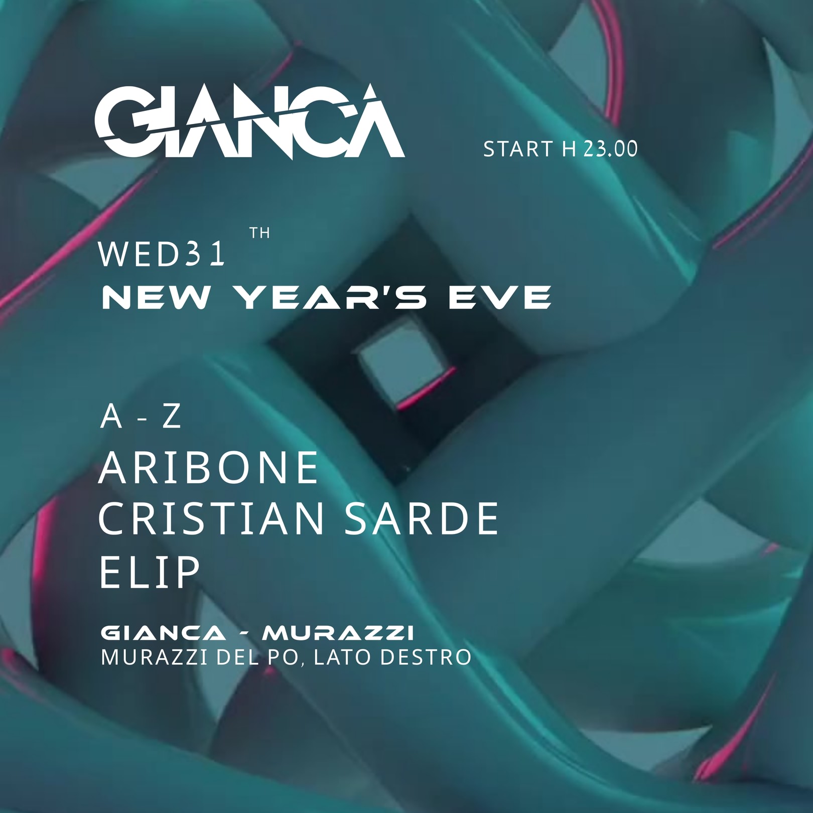 NEW YEAR'S EVE: LORENZO ARIBONE, CRISTIAN SARDE & ELIP image