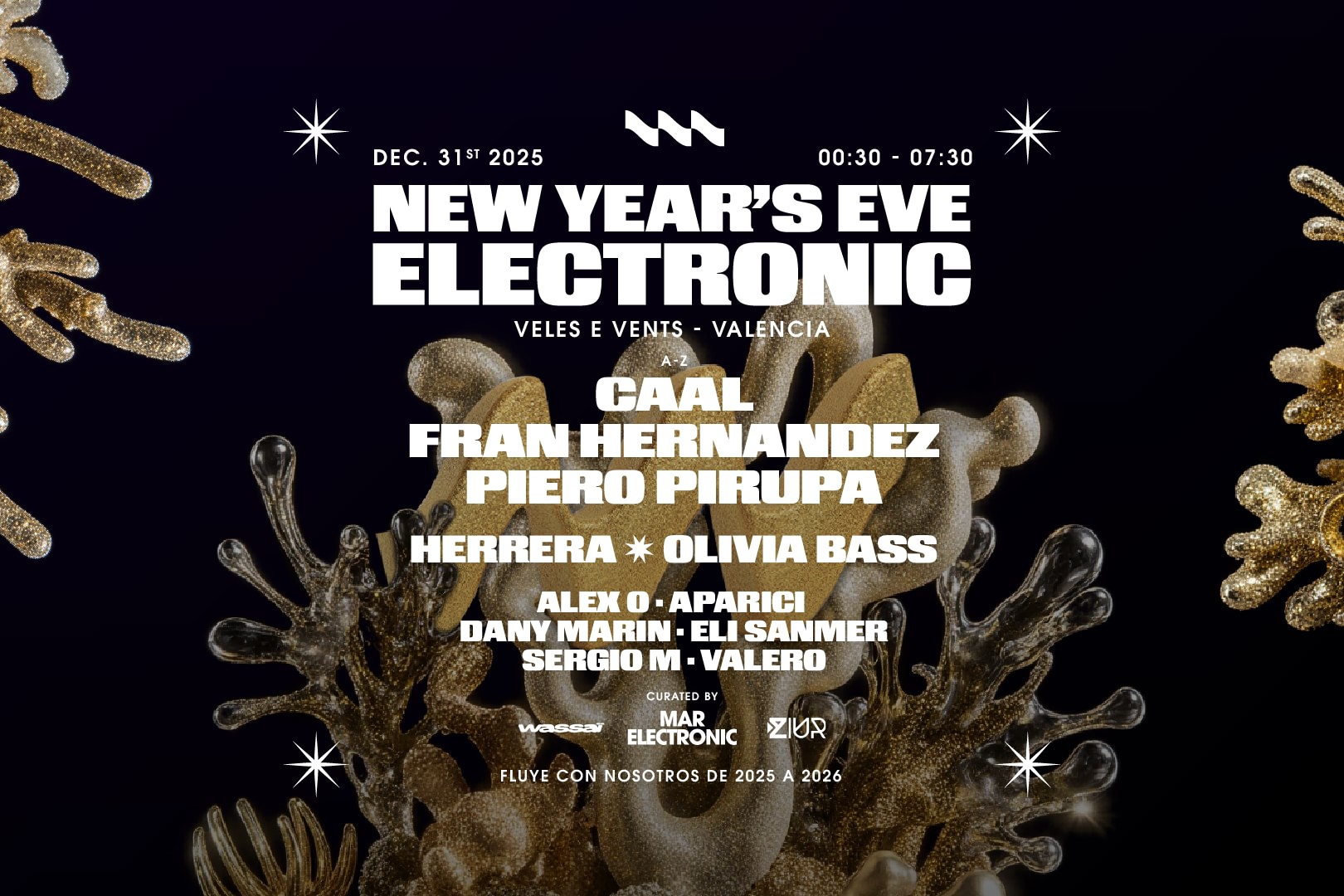NEW YEAR'S EVE ELECTRONIC image
