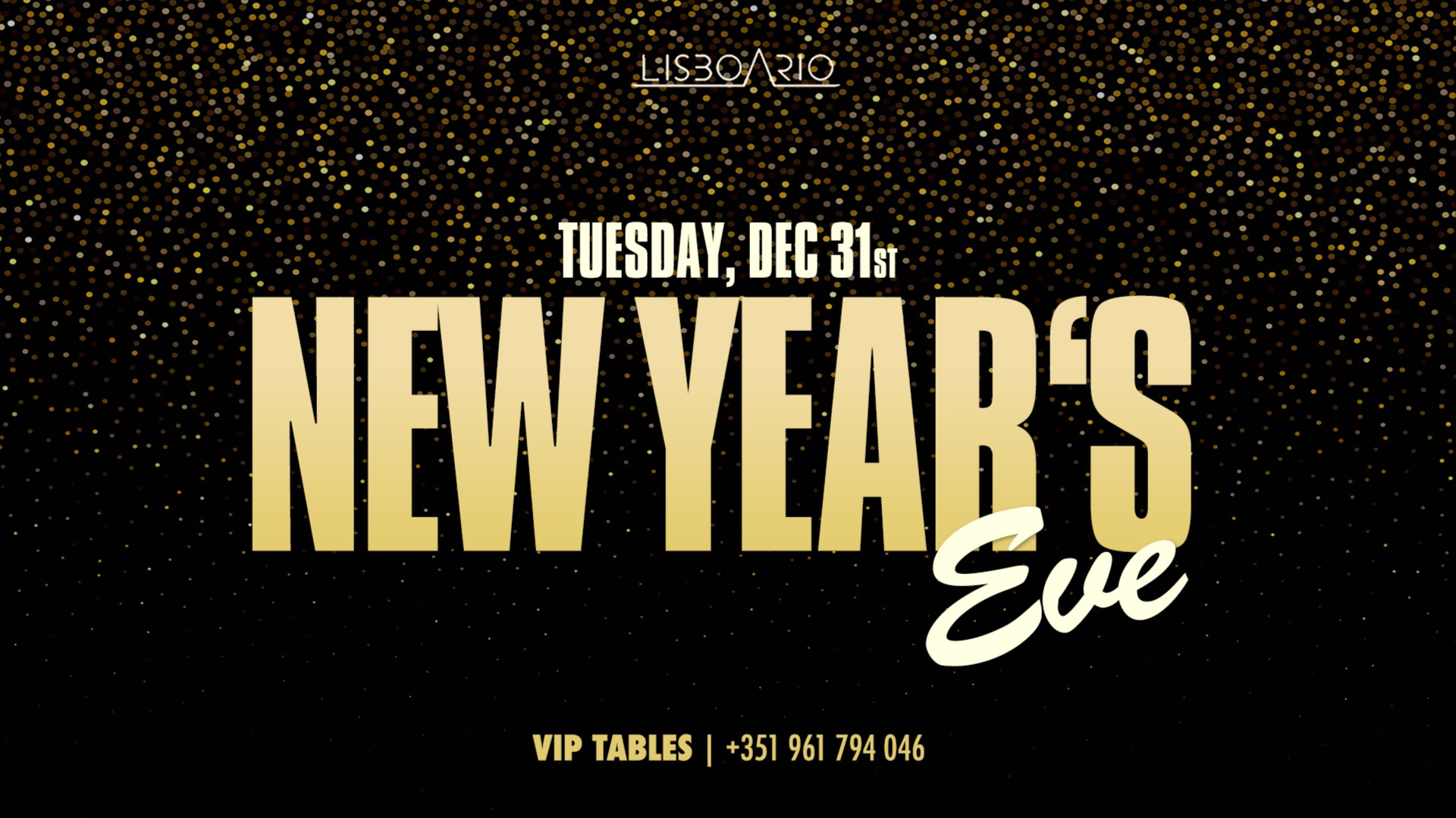 New Year's Eve | OPEN BAR until 00h00