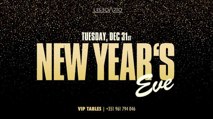 Cover for event: New Year's Eve | OPEN BAR until 00h00