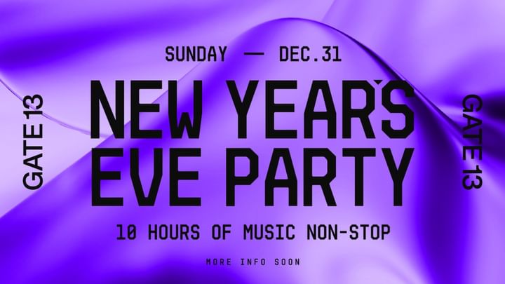 Cover for event: New Year´s eve Party - 10 hours of music non-stop
