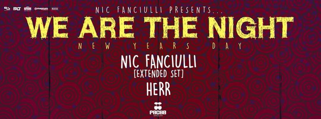 Copertina evento Nic Fanciulli presents We Are The Night