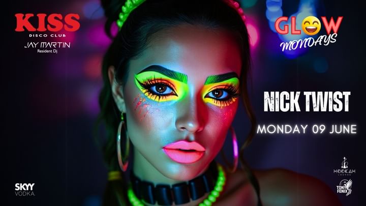 Cover for event: NICKTWIST & JAY MARTIN// GLOW MONDAY