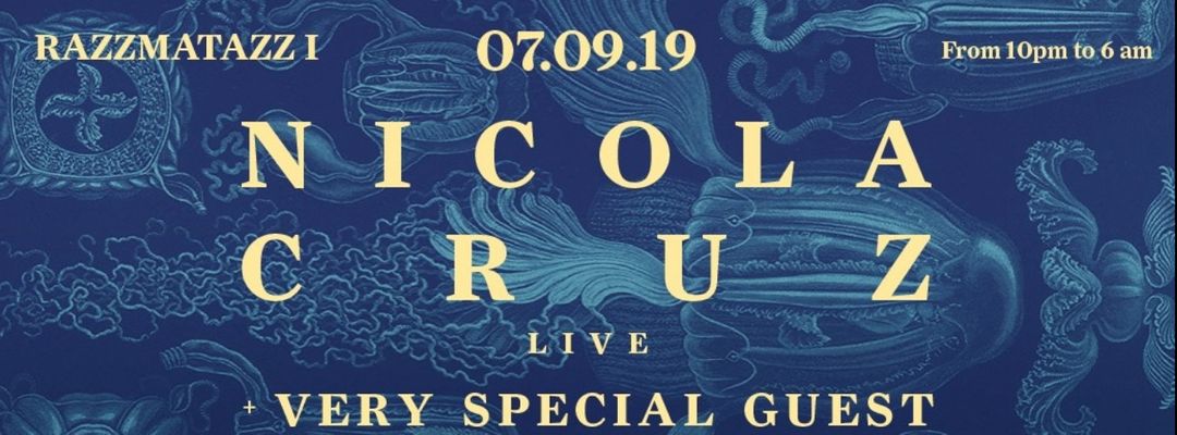 Cartel del evento Nicola Cruz LIVE