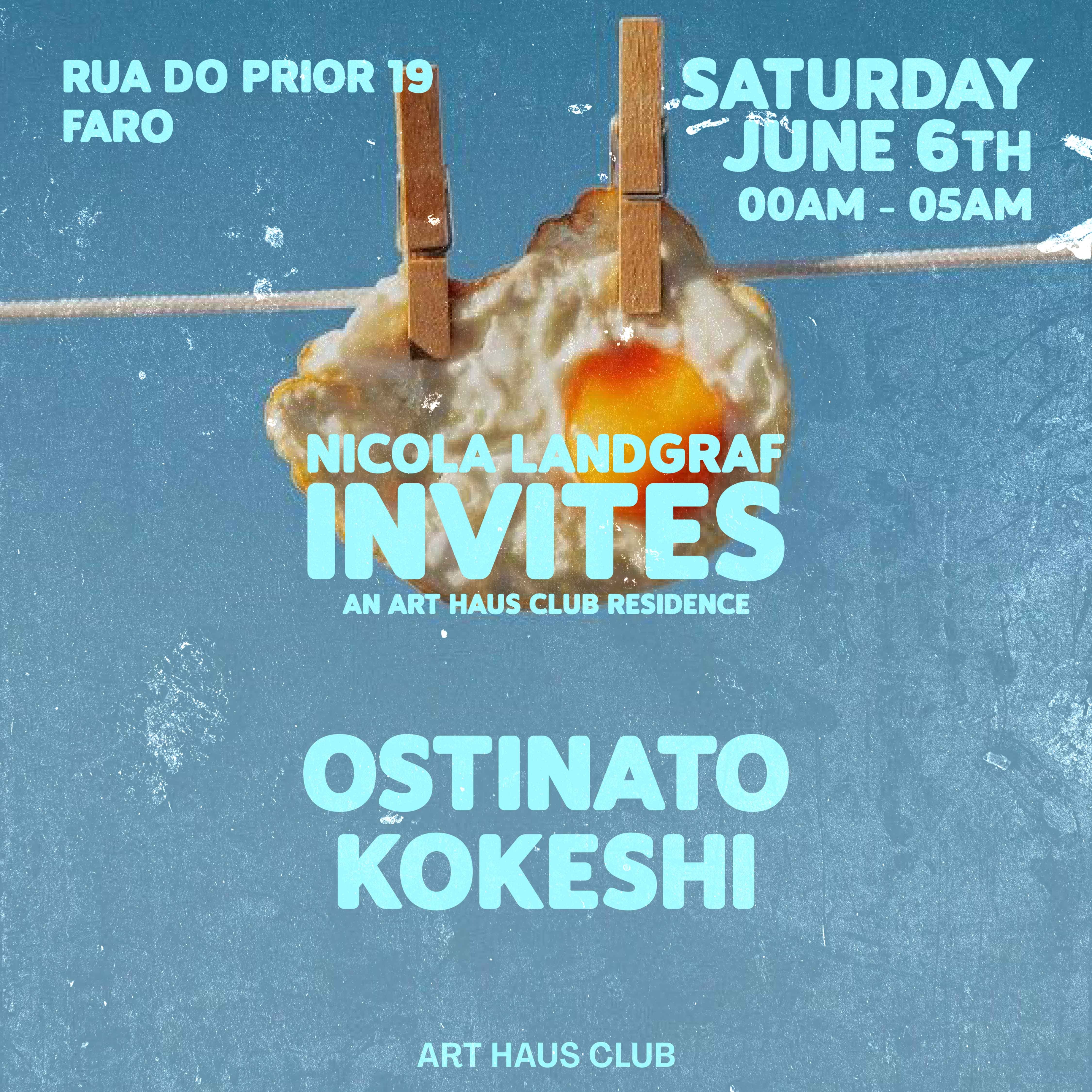 Nicola Landgraf Invites - Ostinato & Kokeshi | Art Haus Club image