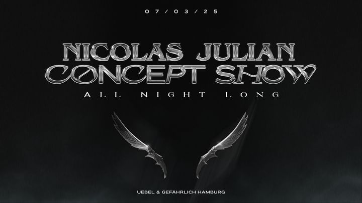 Cover for event: NICOLAS JULIAN - ALL NIGHT LONG @ Uebel&Gefährlich