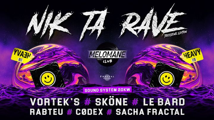 Cover for event: ⌁ NIK TA RAVE ⌁ #3