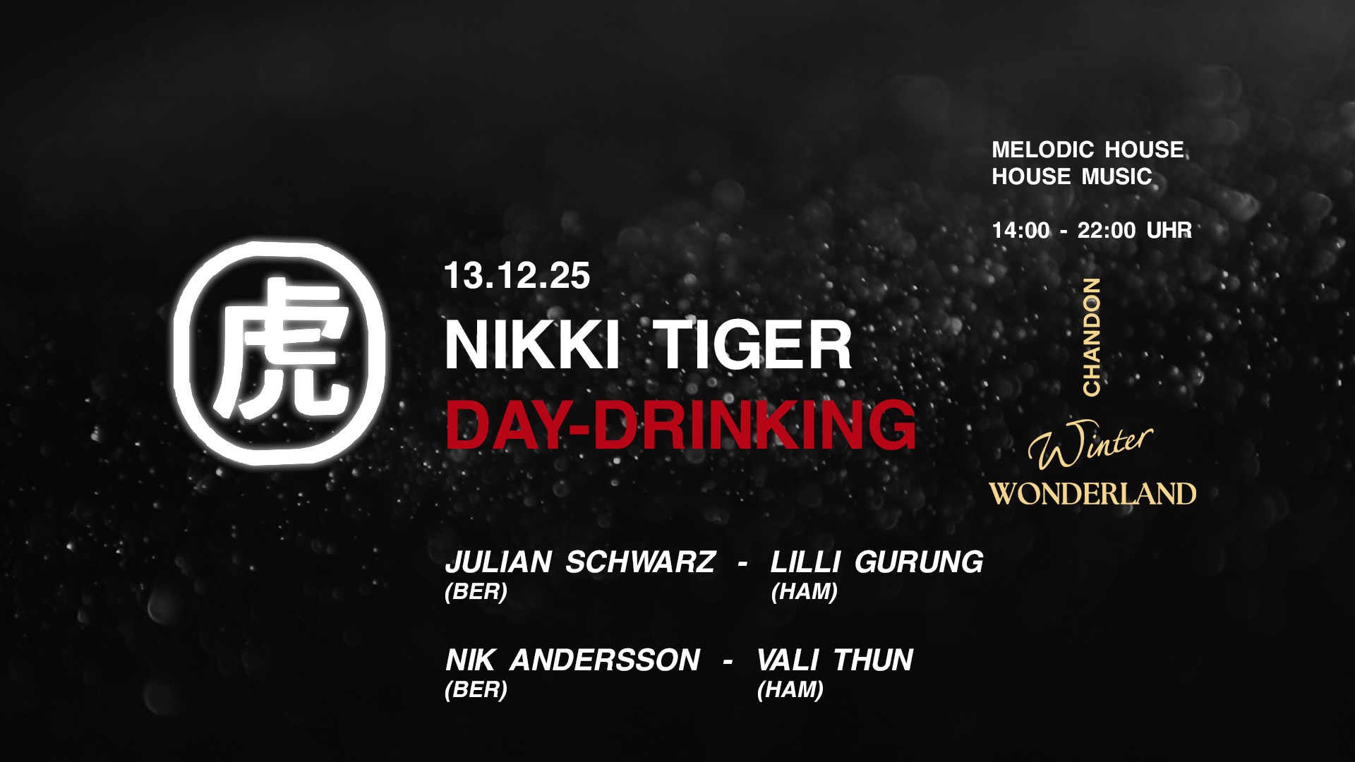 Nikki Tiger Day-Drinking @ Chandon Winter Wonderland (Seehaus) image