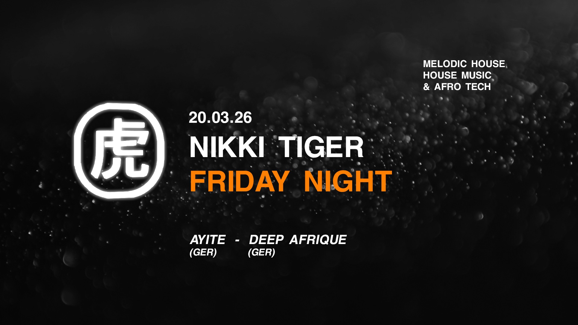 Nikki Tiger Friday presents Ayite & DeepAfrique image