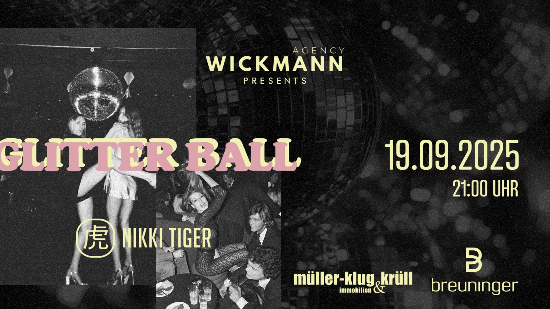 Nikki Tiger Friday presents Glitter Ball  image