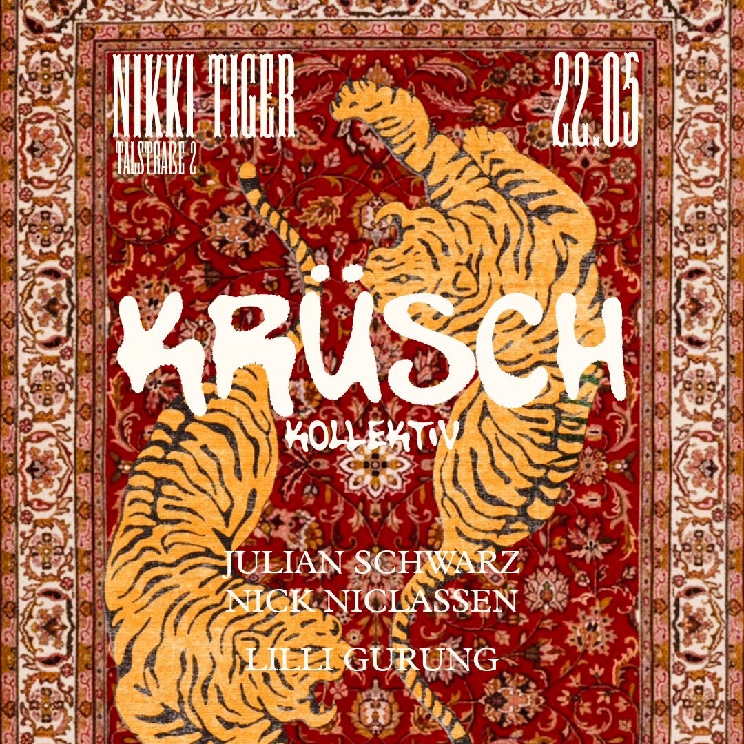Nikki Tiger Friday presents Krüsch Kollektiv - Techno Party in Hamburg