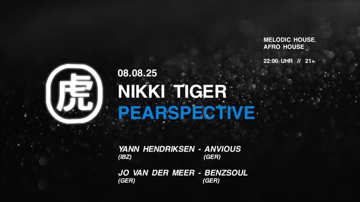 Cover for event: Nikki Tiger Friday presents Pearspective
