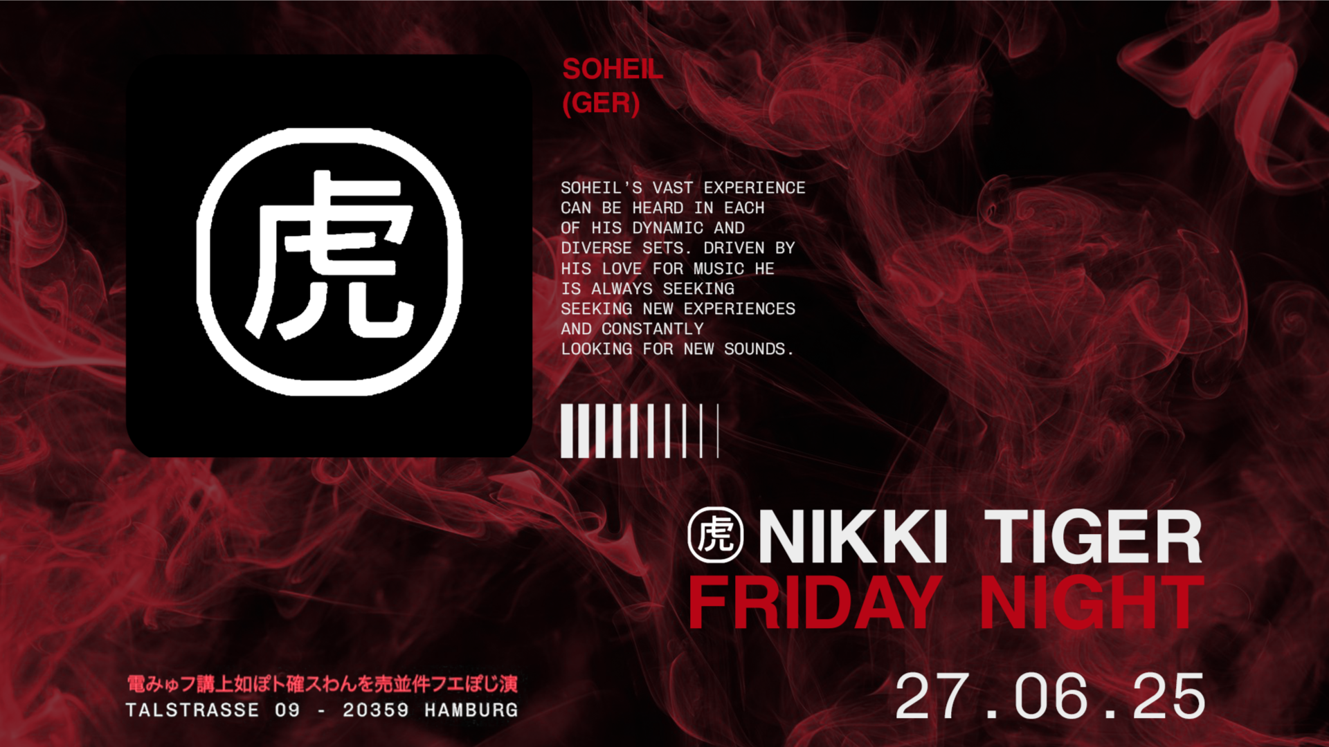 Nikki Tiger Friday presents Soheil image