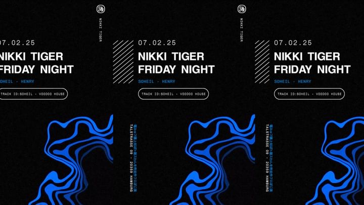 Cover for event: Nikki Tiger Friday presents Soheil + Henry