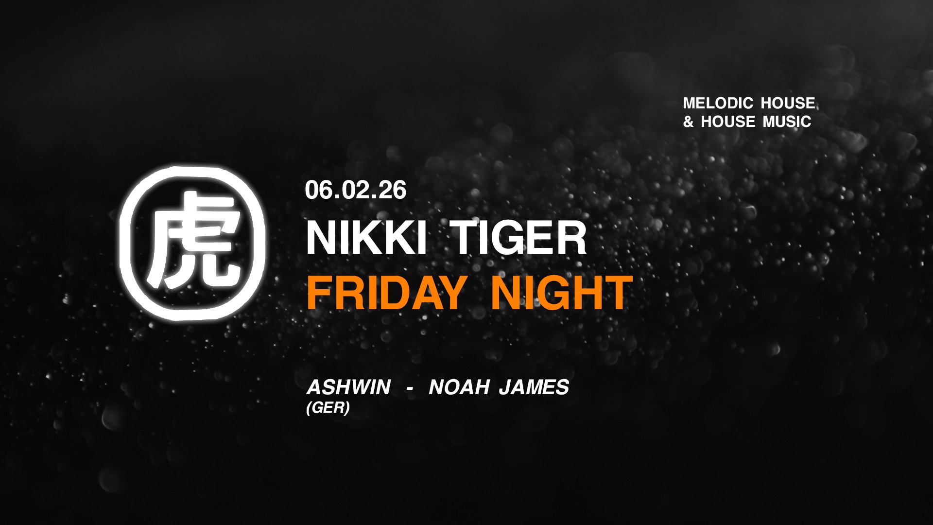 Nikki Tiger Fridays presents Ashwin & Noah James image