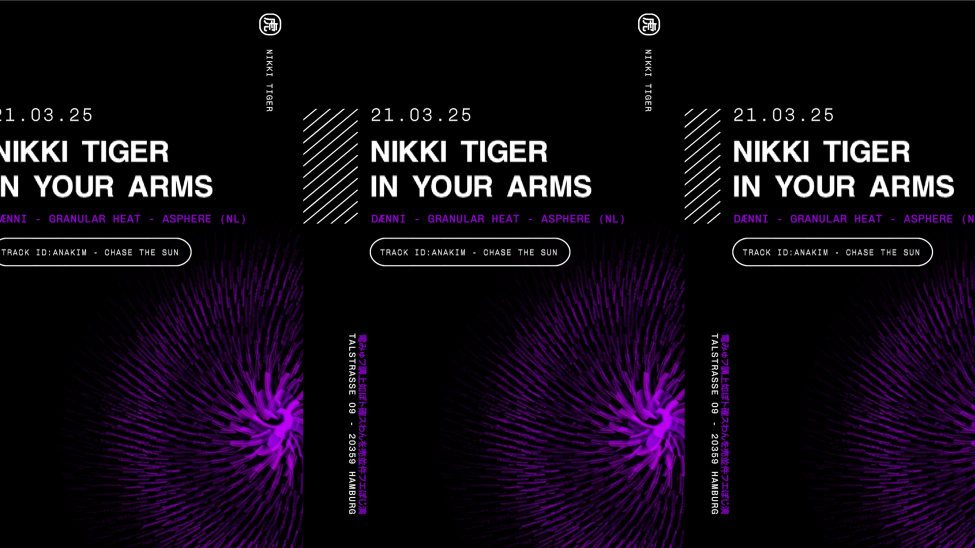 Nikki Tiger Fridays presents In Your Arms with ASPHERE (NL) image