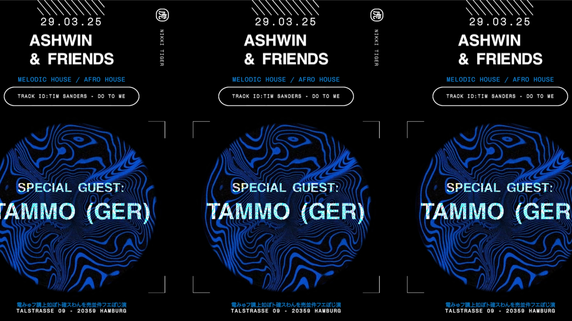 Nikki Tiger presents Ashwin & Friends // Guest: Tammo image