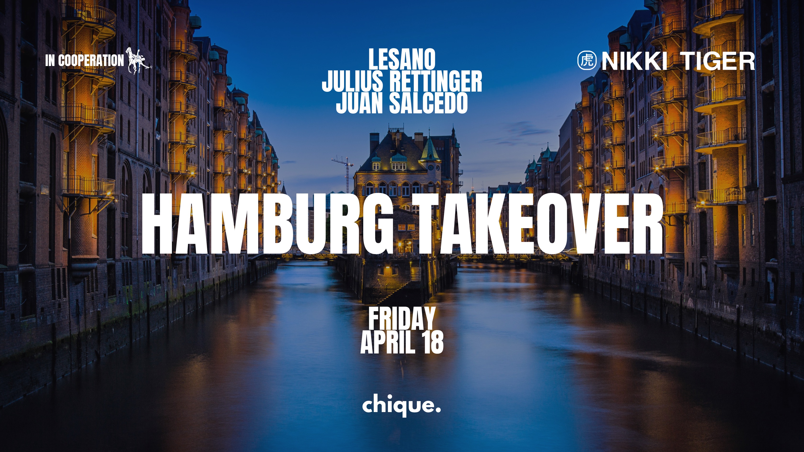 Nikki Tiger presents chique. (MUC) meets Cavaliers image