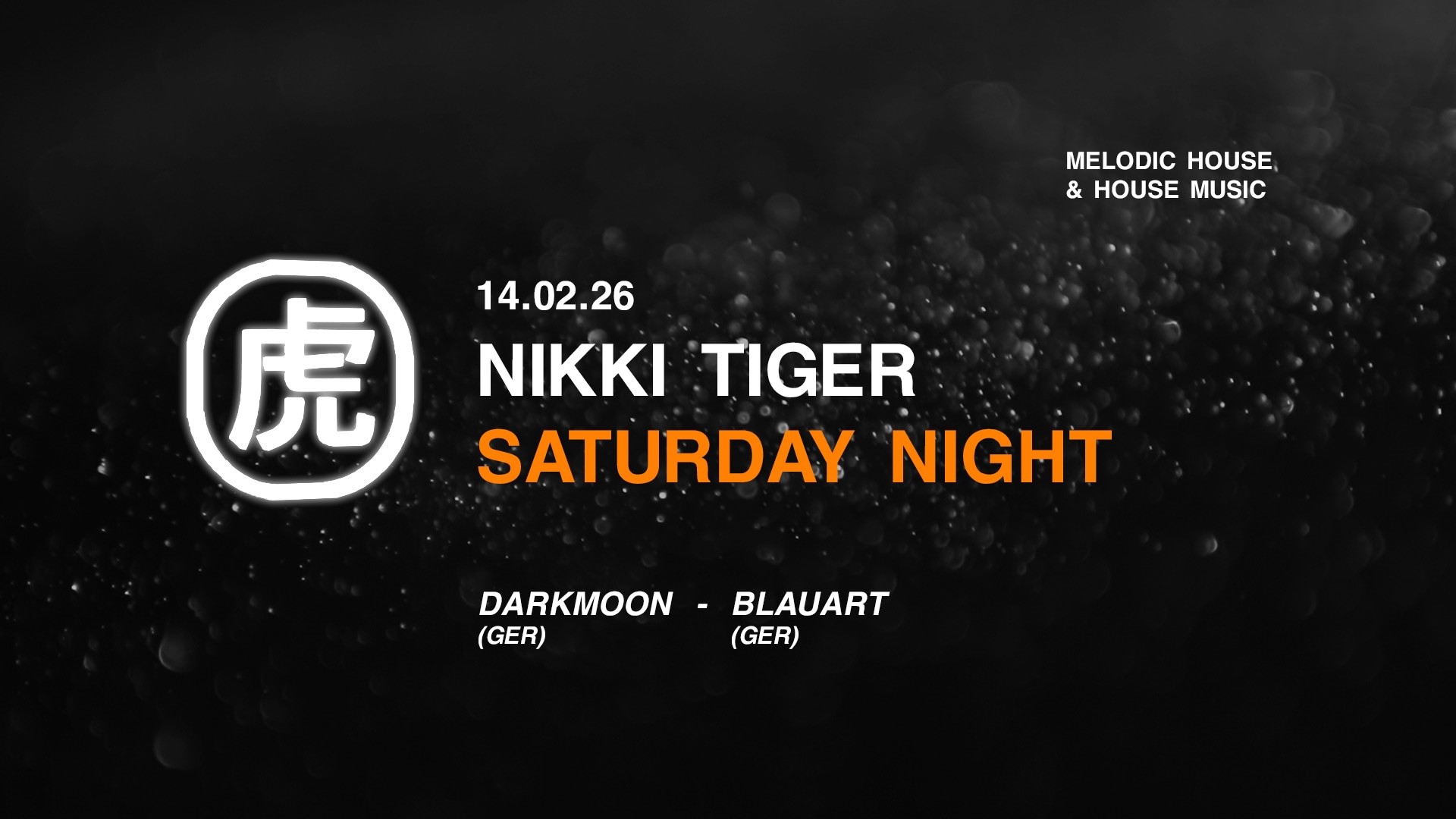 Nikki Tiger Saturday presents Darkmoon & Blauart