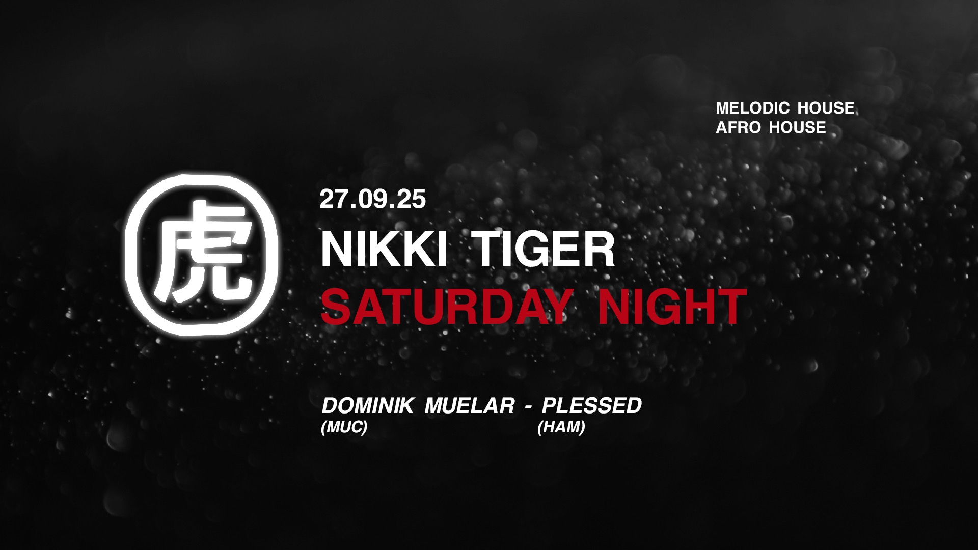 Nikki Tiger Saturday presents Dominik Muelar & Plessed image