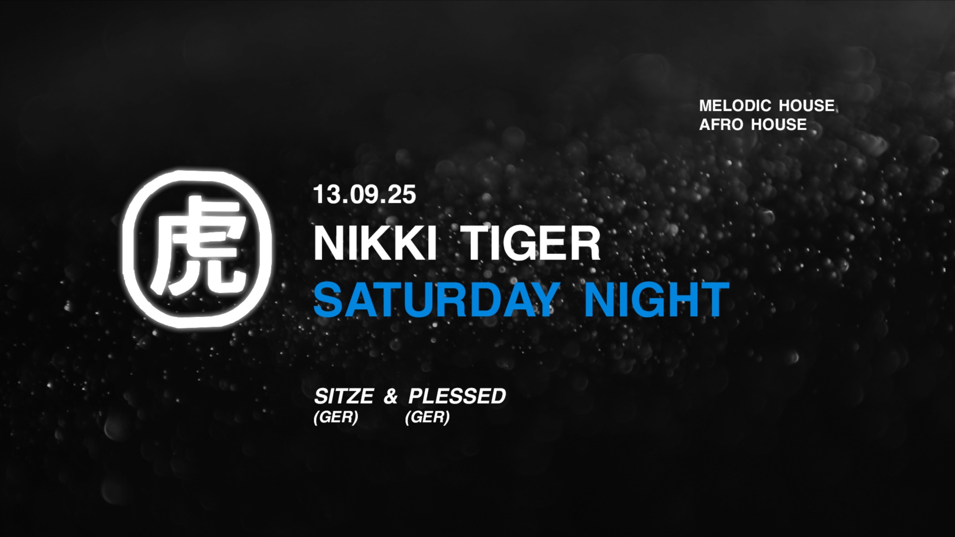 Nikki Tiger Saturday presents Sitze & Plessed image