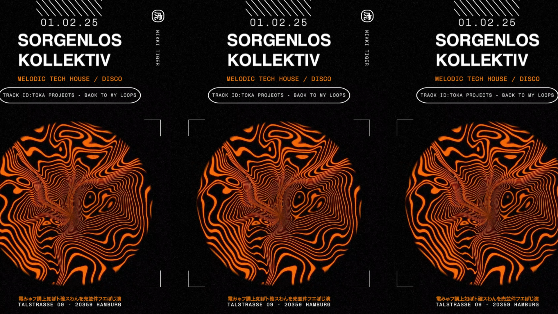 Nikki Tiger Saturday presents Sorgenlos.Kollektiv