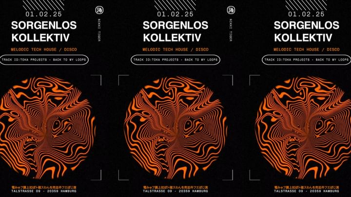 Cover for event: Nikki Tiger Saturday presents Sorgenlos.Kollektiv